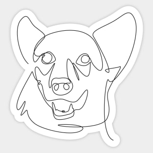 German Shepherd Sticker